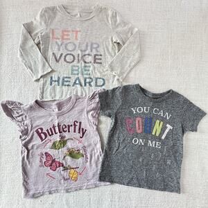Peek Girl's Graphic T-shirt Bundle PLAY 2T